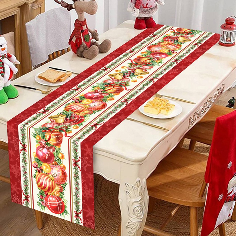 Camino de mesa de Feliz Navida - Christmas Table Runner reseña y precio