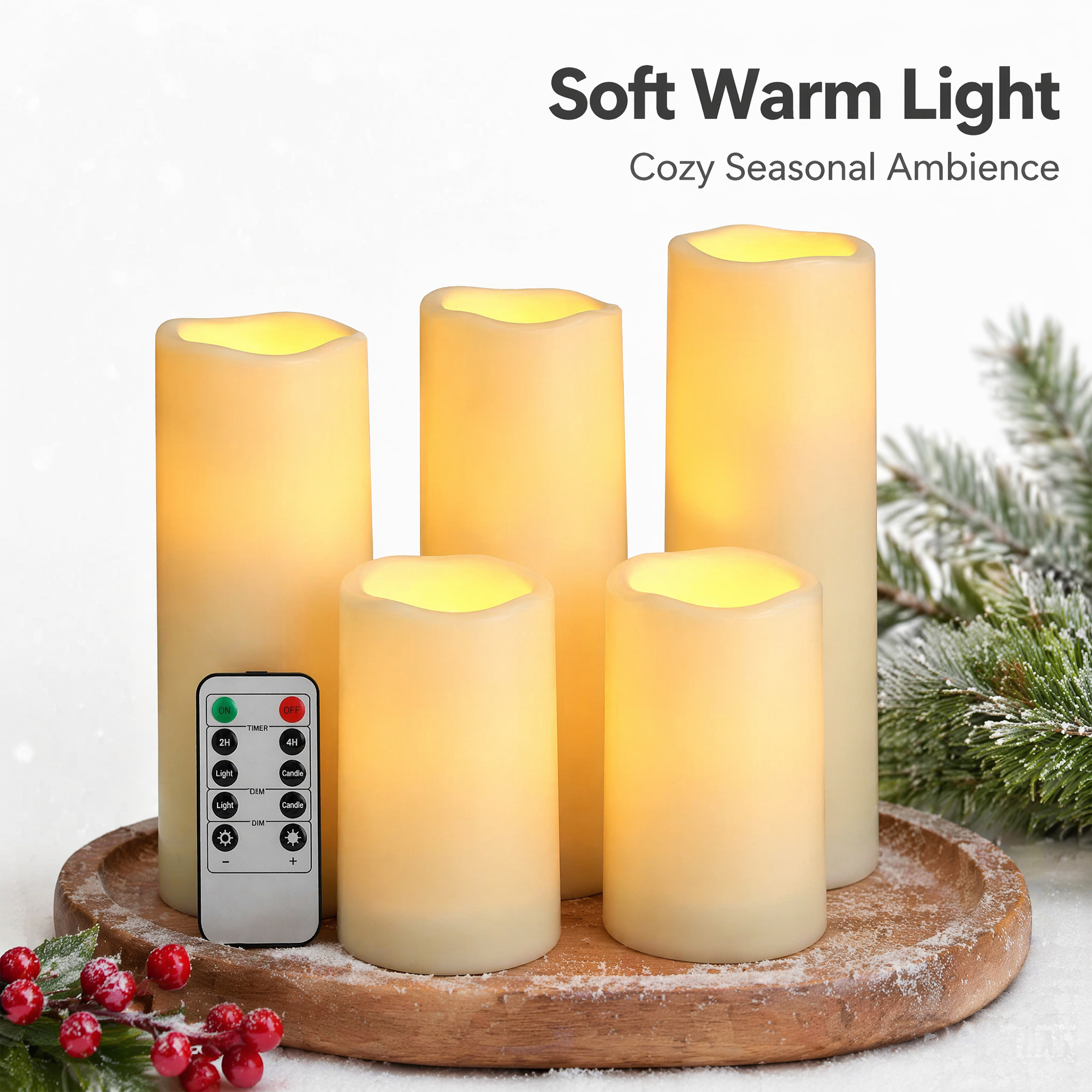 Vela LED sin llama, resistente - Christmas Lights Outdoor reseña y precio