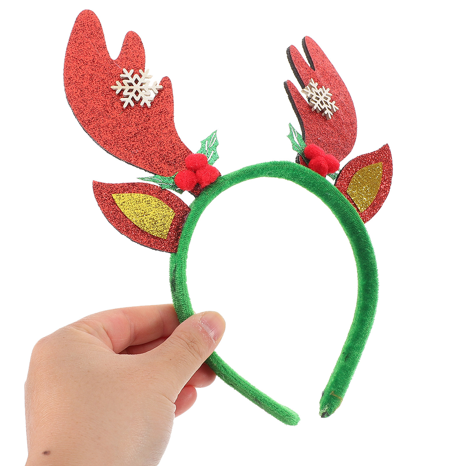 Diadema de Navidad con cuernos - Reindeer Antlers Headband reseña y precio