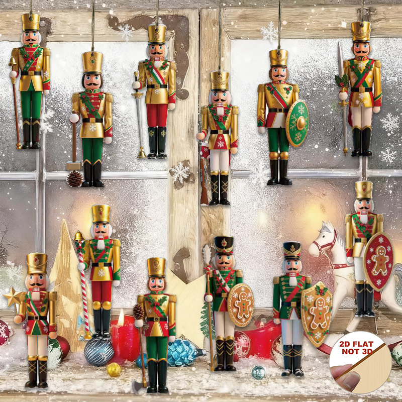 Adornos Navideños de Madera co - Nutcracker Figurine reseña y precio