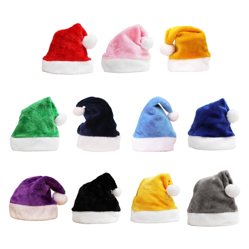 Gorro grueso de Papá Noel X90F - Santa Hat Plush reseña y precio