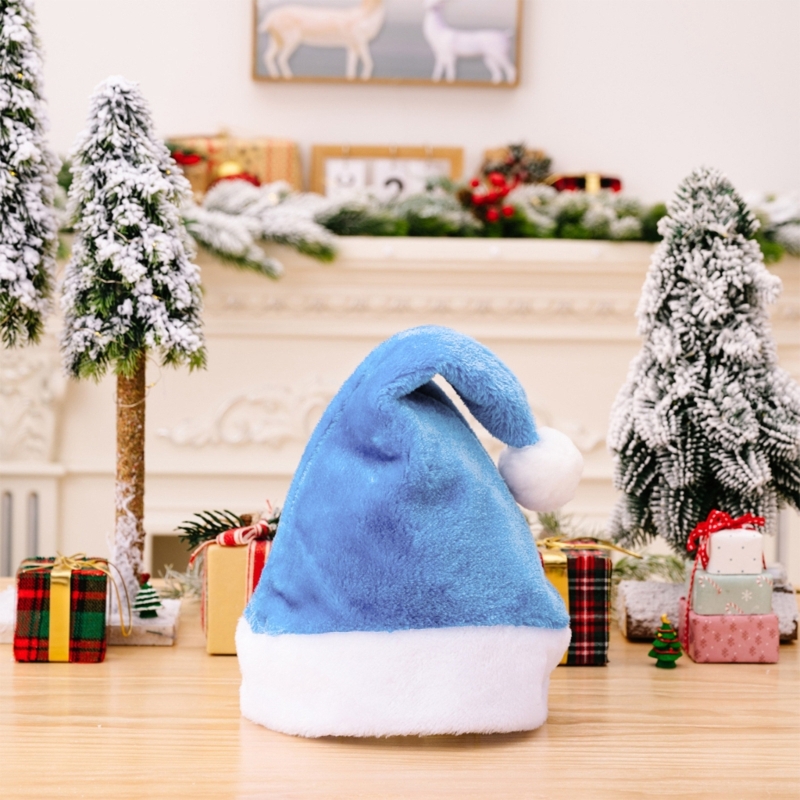 Gorro grueso de Papá Noel X90F - Santa Hat Plush reseña y precio