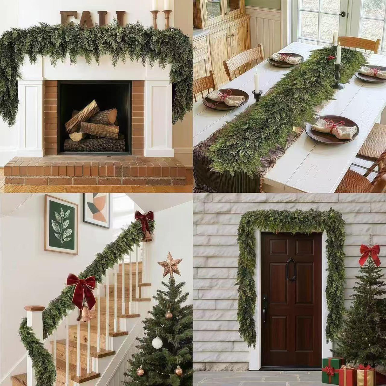 Guirnaldas Navideñas Artificia - Christmas Wreath Fake reseña y precio