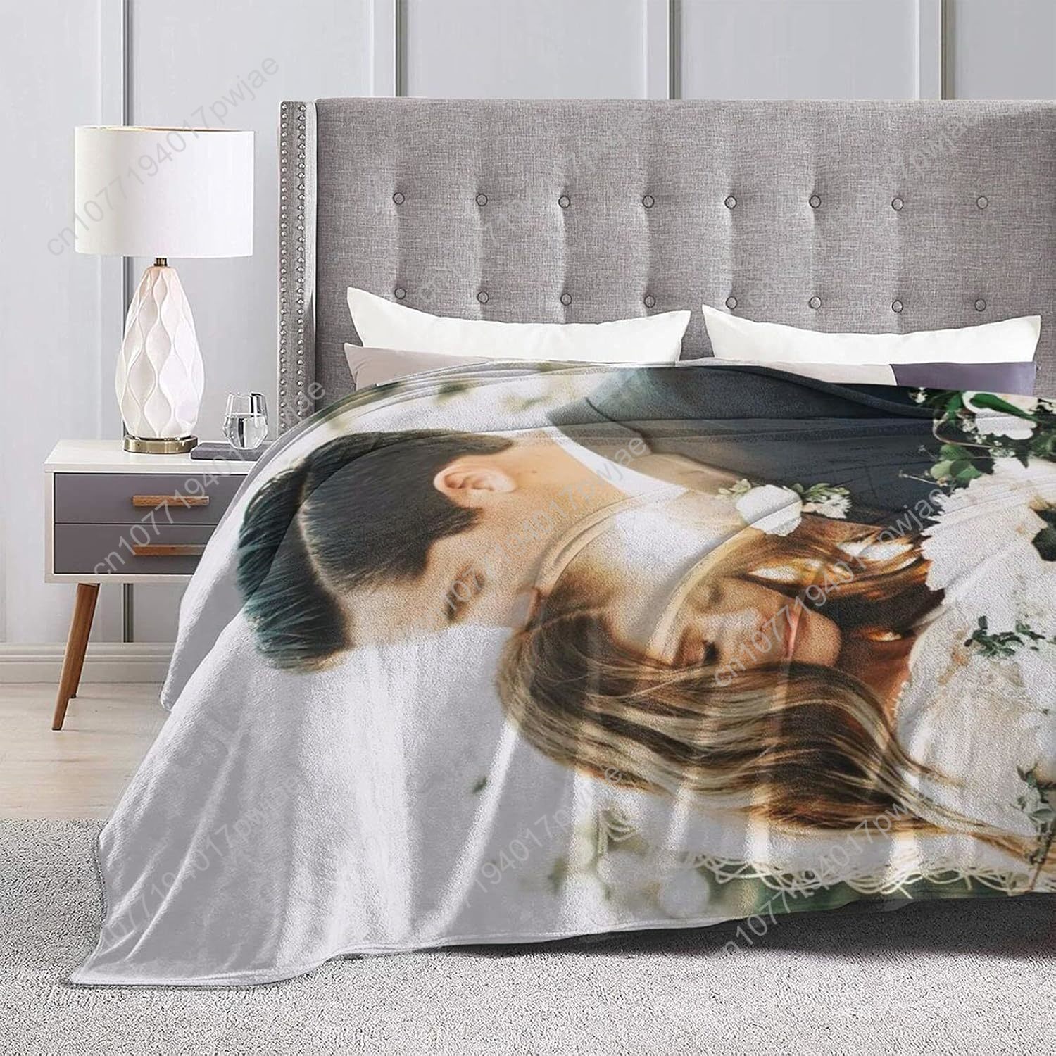 Manta personalizada con fotos, - Christmas Throw Blanket reseña y precio
