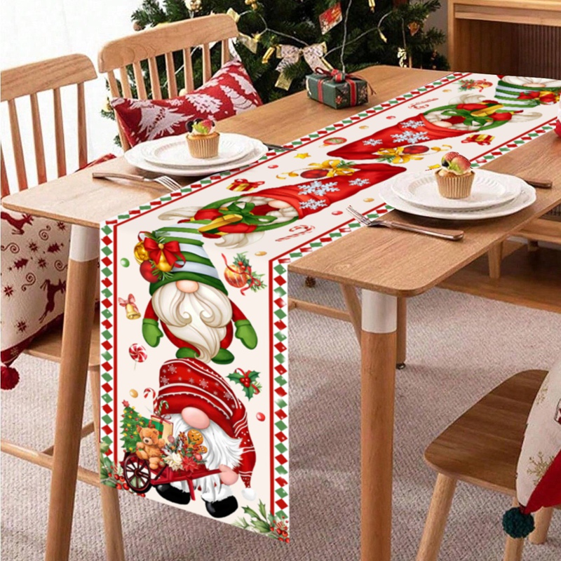 Camino de mesa navideño, bande - Christmas Table Runner reseña y precio