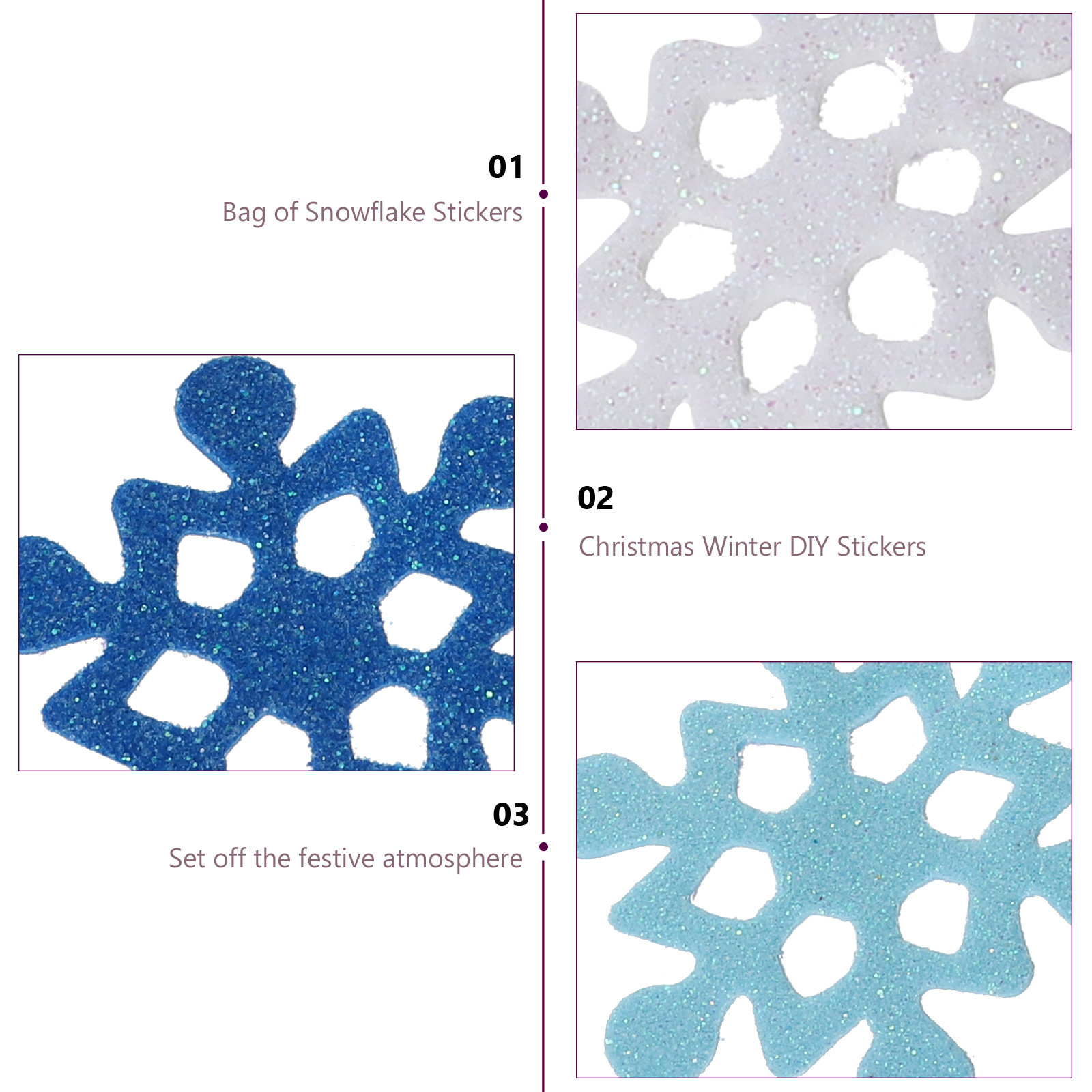 Pegatinas de Espuma con Forma  - Snowflake Window Decal reseña y precio