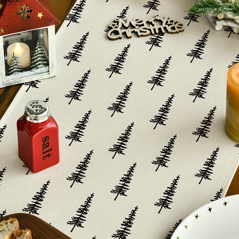 Camino de mesa de árbol de Nav - Christmas Table Runner reseña y precio