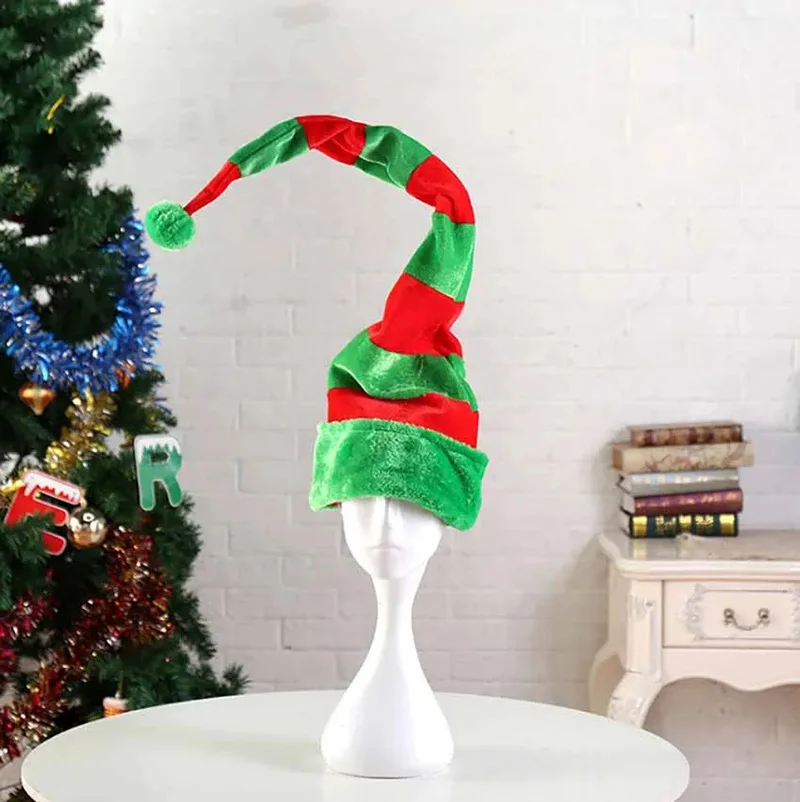 Gorro de Navidad de felpa, ado - Santa Hat Plush reseña y precio