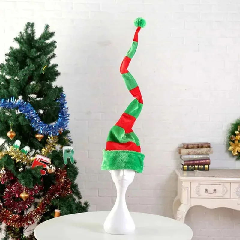 Gorro de Navidad de felpa, ado - Santa Hat Plush reseña y precio