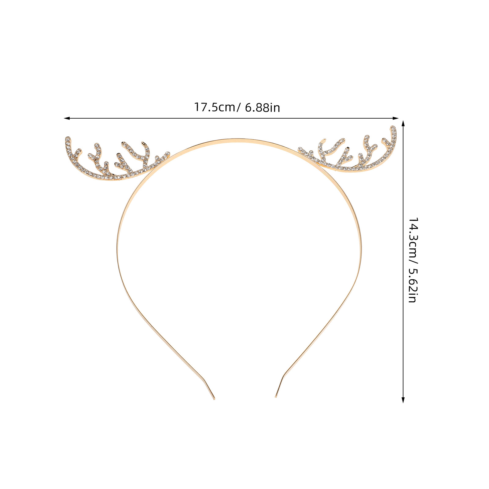 Diadema con Cuernos de Reno y  - Reindeer Antlers Headband reseña y precio