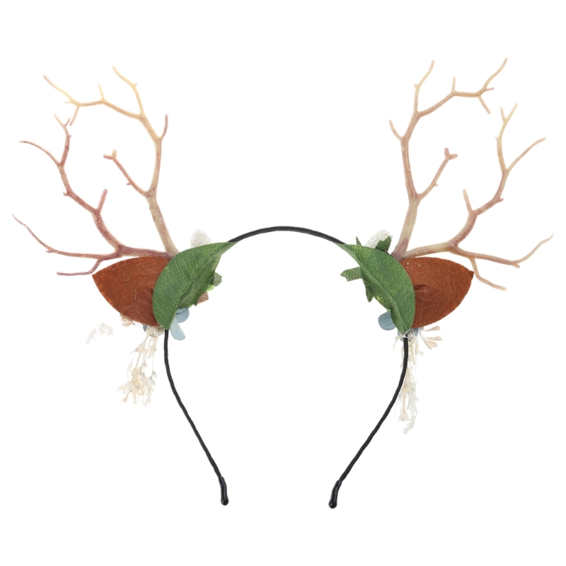 Diadema navideña con forma ast - Reindeer Antlers Headband reseña y precio