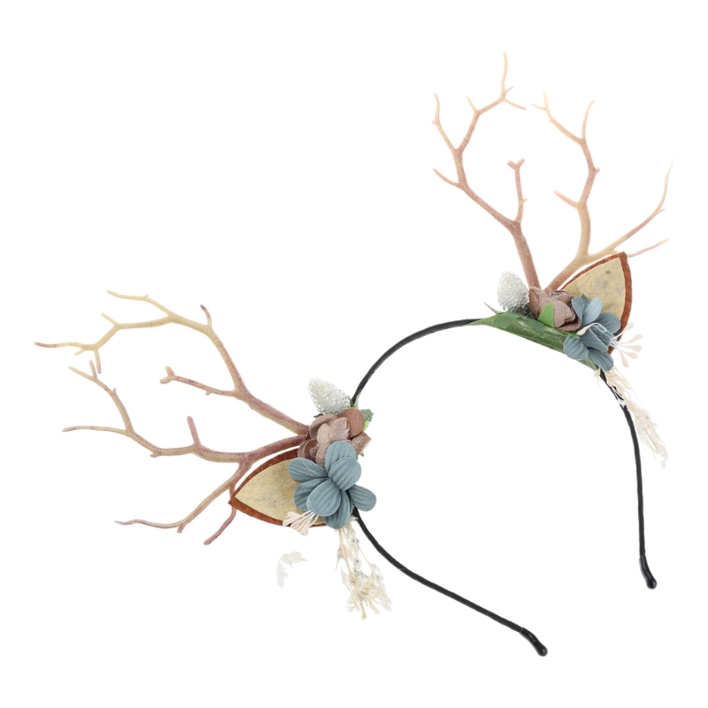 Diadema navideña con forma ast - Reindeer Antlers Headband reseña y precio