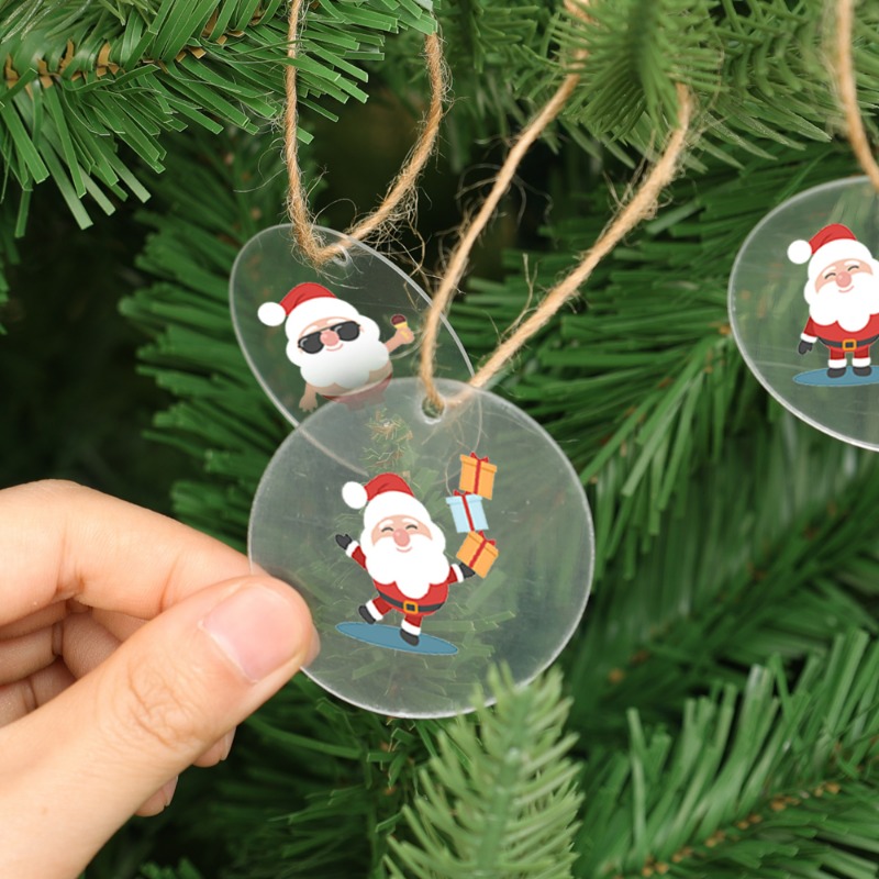 5/100x Bolas acrílicas redonda - Christmas Stocking Hanging reseña y precio