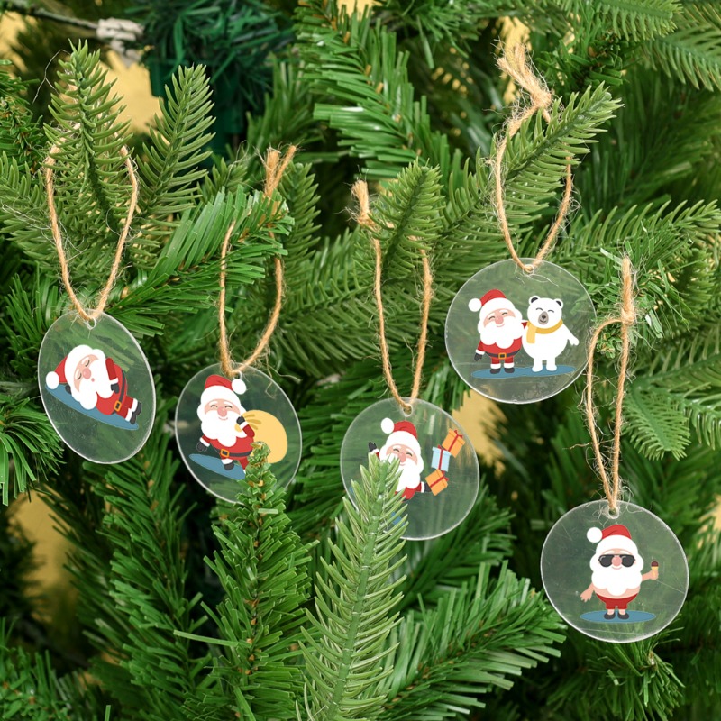 5/100x Bolas acrílicas redonda - Christmas Stocking Hanging reseña y precio