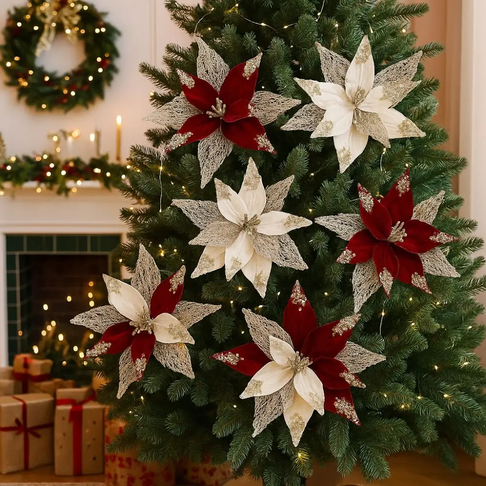 Corona de árbol de Navidad de  - Christmas Wreath Fake reseña y precio