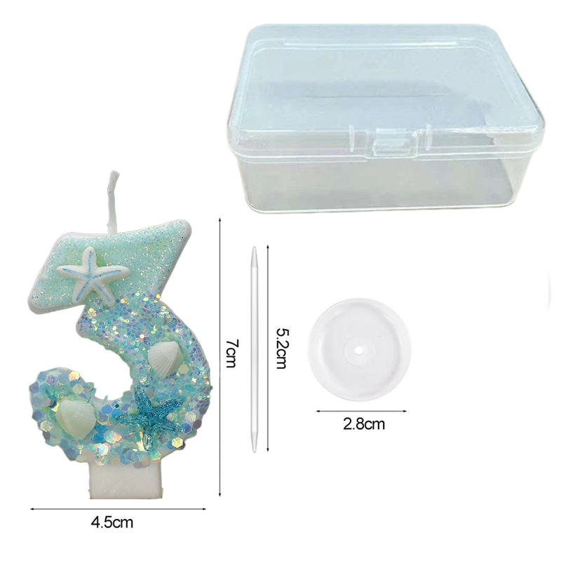 Velas de Cumpleaños con Forma  - Holiday Candle Set reseña y precio