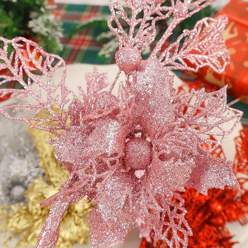 Ramo de bayas de flores artifi - Christmas Wreath Fake reseña y precio