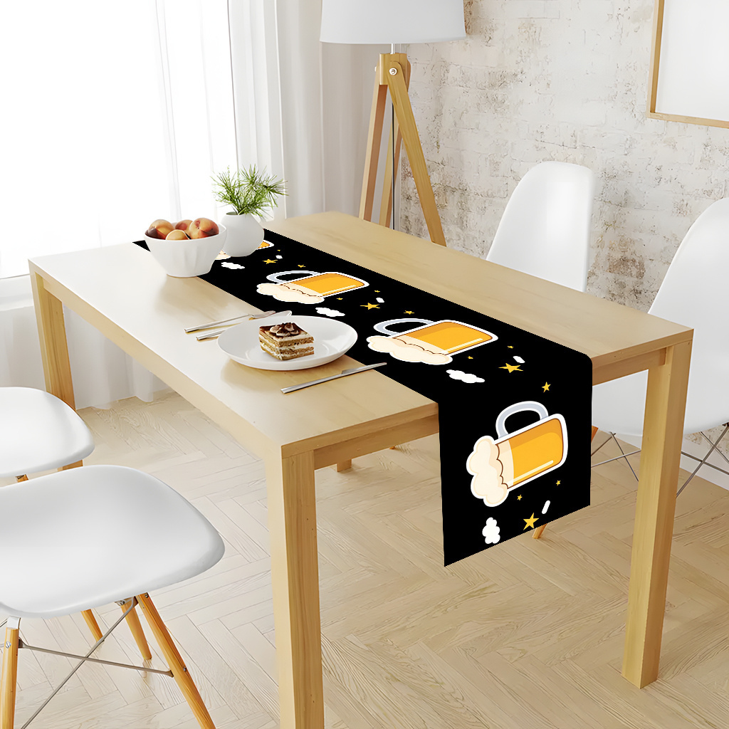 1 unidad de mantel de mesa pla - Christmas Table Runner reseña y precio