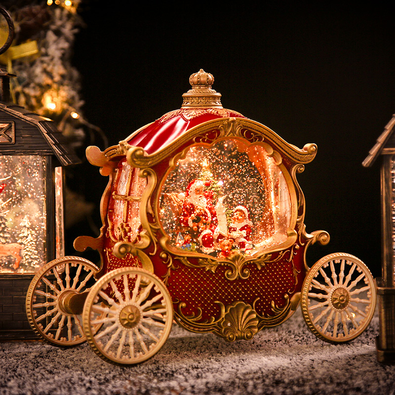 Árbol de Navidad Globo de niev - Snow Globe Musical reseña y precio