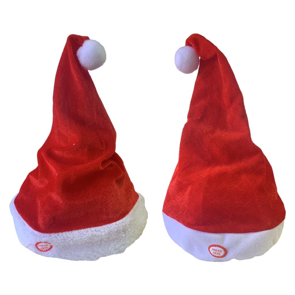 Sombreros de Papá Noel para ca - Santa Hat Plush reseña y precio