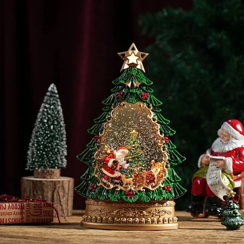 Caja Musical con Globo de Niev - Snow Globe Musical reseña y precio