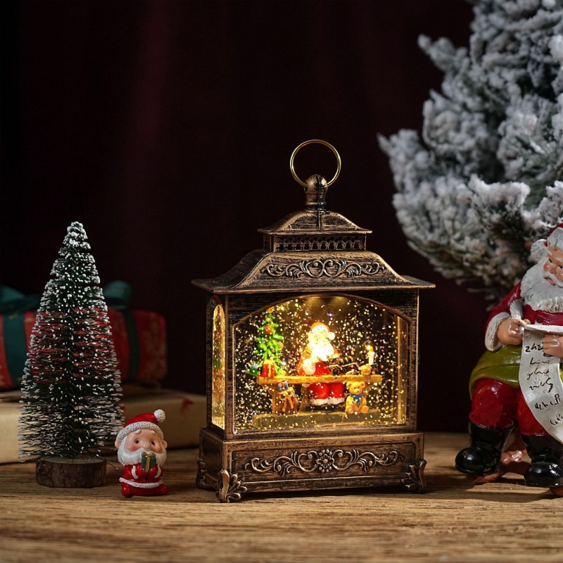 Caja Musical con Globo de Niev - Snow Globe Musical reseña y precio