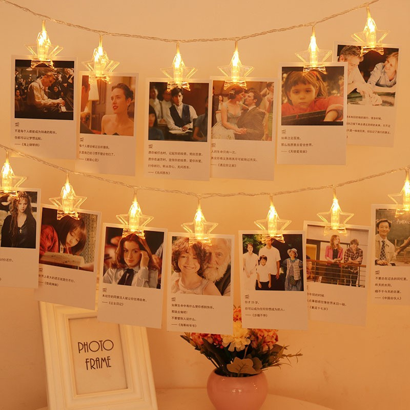 Guirnalda de luces LED con cli - Led Fairy String Lights reseña y precio