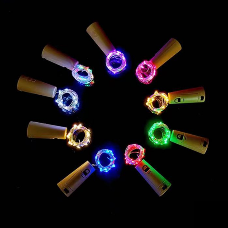Luces LED para botellas de vin - Led Fairy String Lights reseña y precio