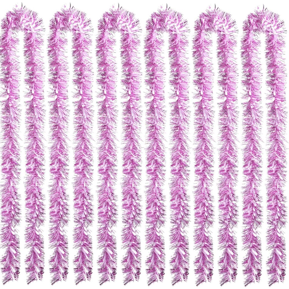 Guirnalda de 6 piezas con purp - Tinsel Garland Decoration reseña y precio
