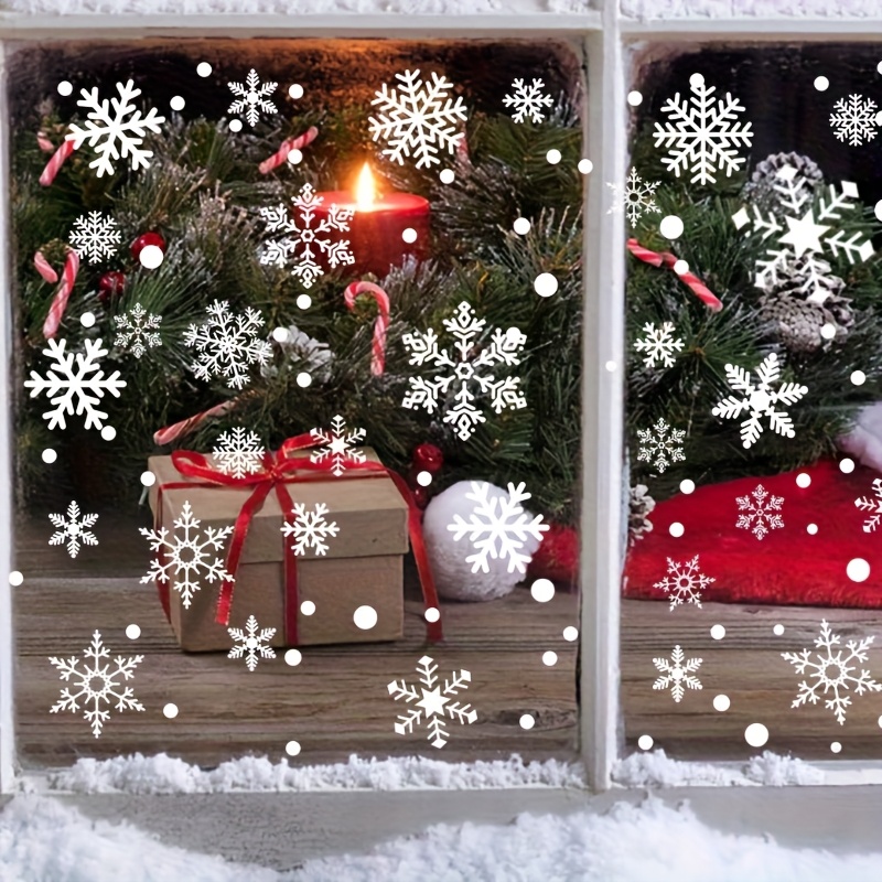 Pegatinas adhesivas estáticas  - Snowflake Window Decal reseña y precio