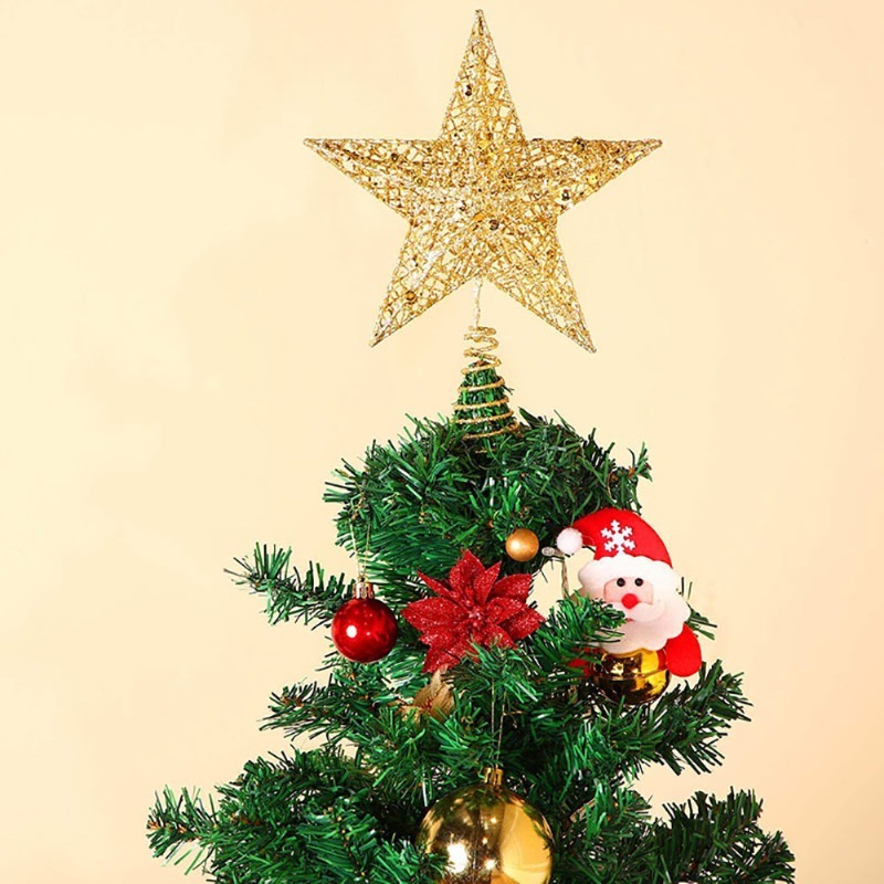 Adorno de estrella con purpuri - Star Tree Topper reseña y precio