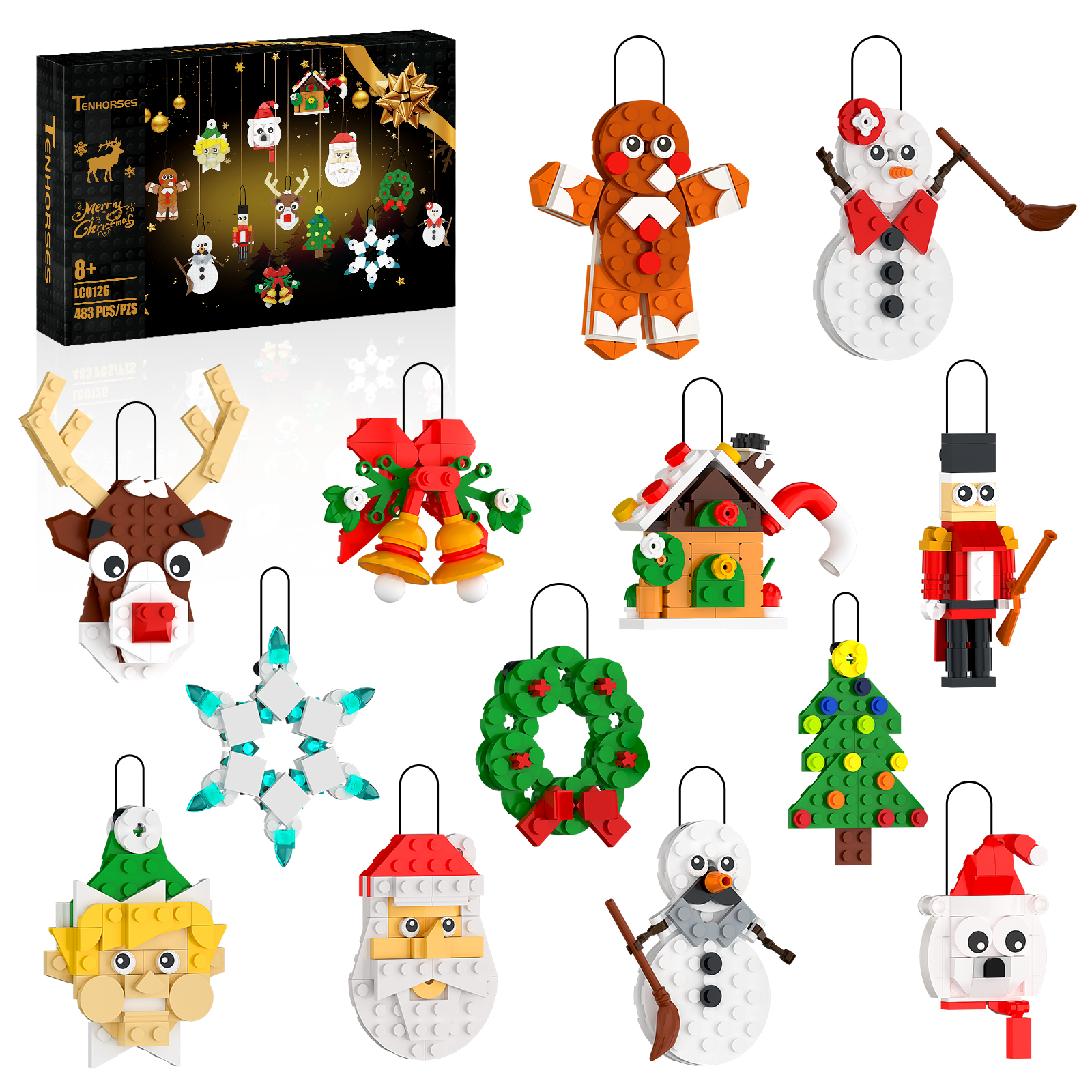 Juego de Bloques de Construcci - Christmas Stocking Hanging reseña y precio