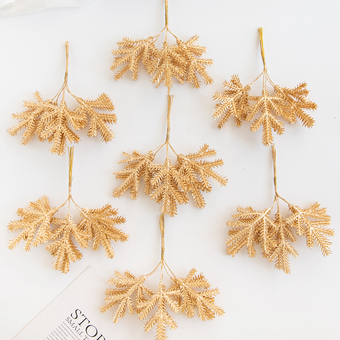 Planta Artificial de 6 piezas, - Christmas Wreath Fake reseña y precio