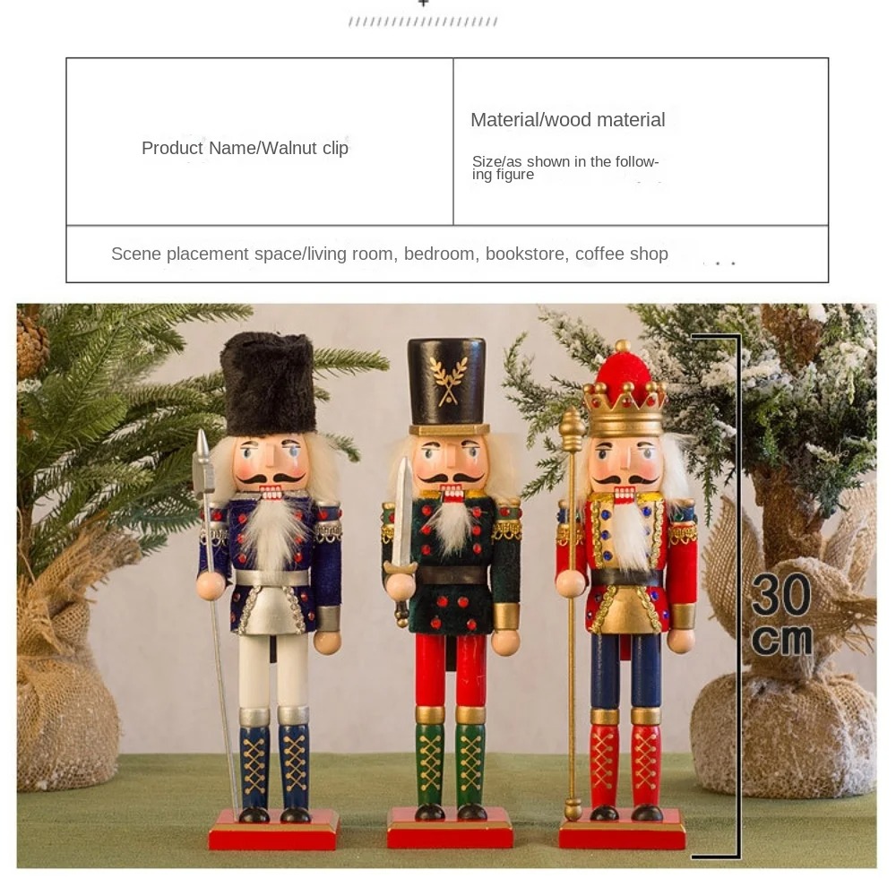 Feliz Navidad Vintage Cascanue - Nutcracker Figurine reseña y precio