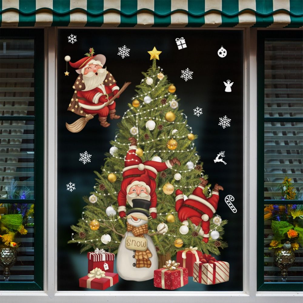 Pegatinas creativas de PVC par - Snowflake Window Decal reseña y precio