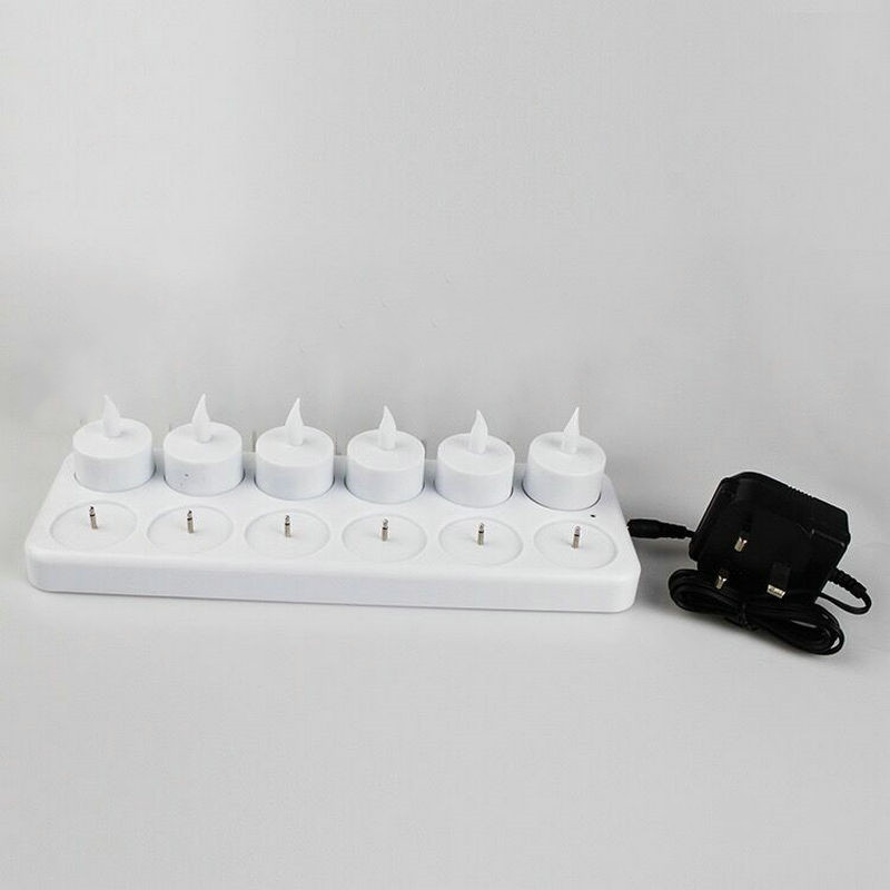 Juego de 12 velas LED recargab - Holiday Candle Set reseña y precio