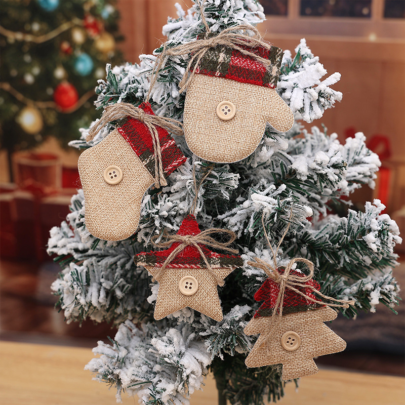 4 Uds. Decoración de árbol de  - Christmas Stocking Hanging reseña y precio