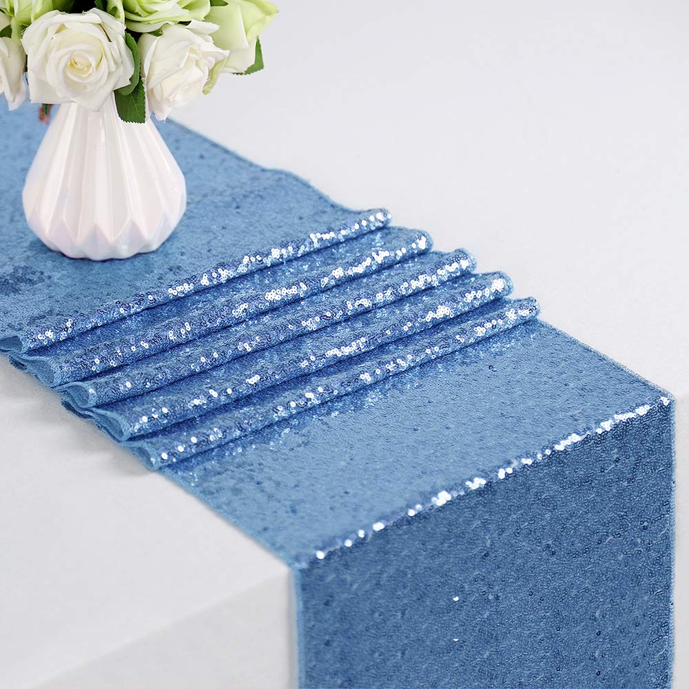 Camino de mesa con lentejuelas - Christmas Table Runner reseña y precio