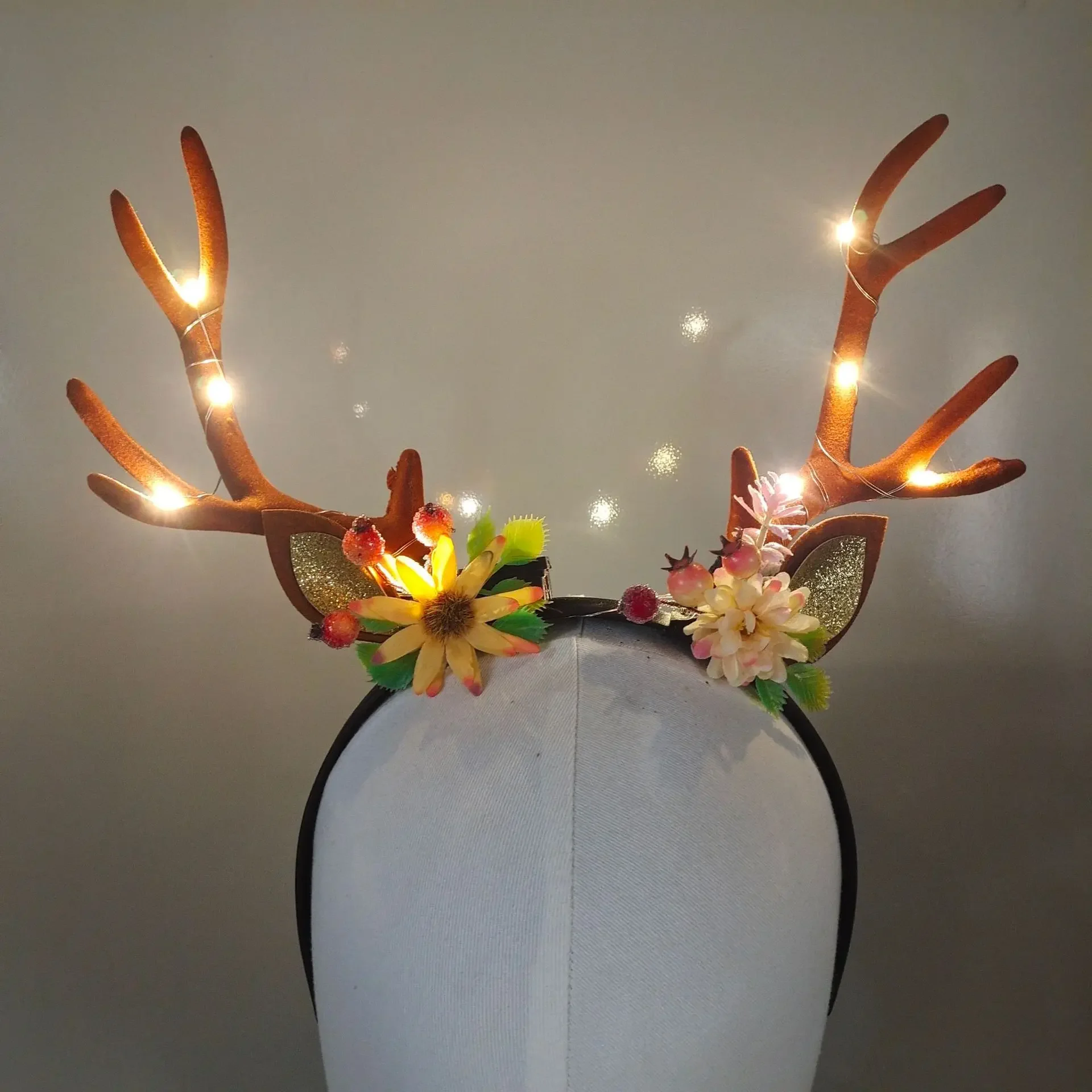 Diadema de astas de reno brill - Reindeer Antlers Headband reseña y precio