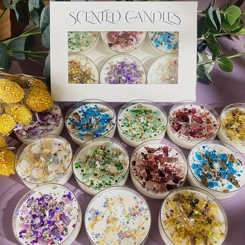 Juego de 6 velas perfumadas, p - Holiday Candle Set reseña y precio