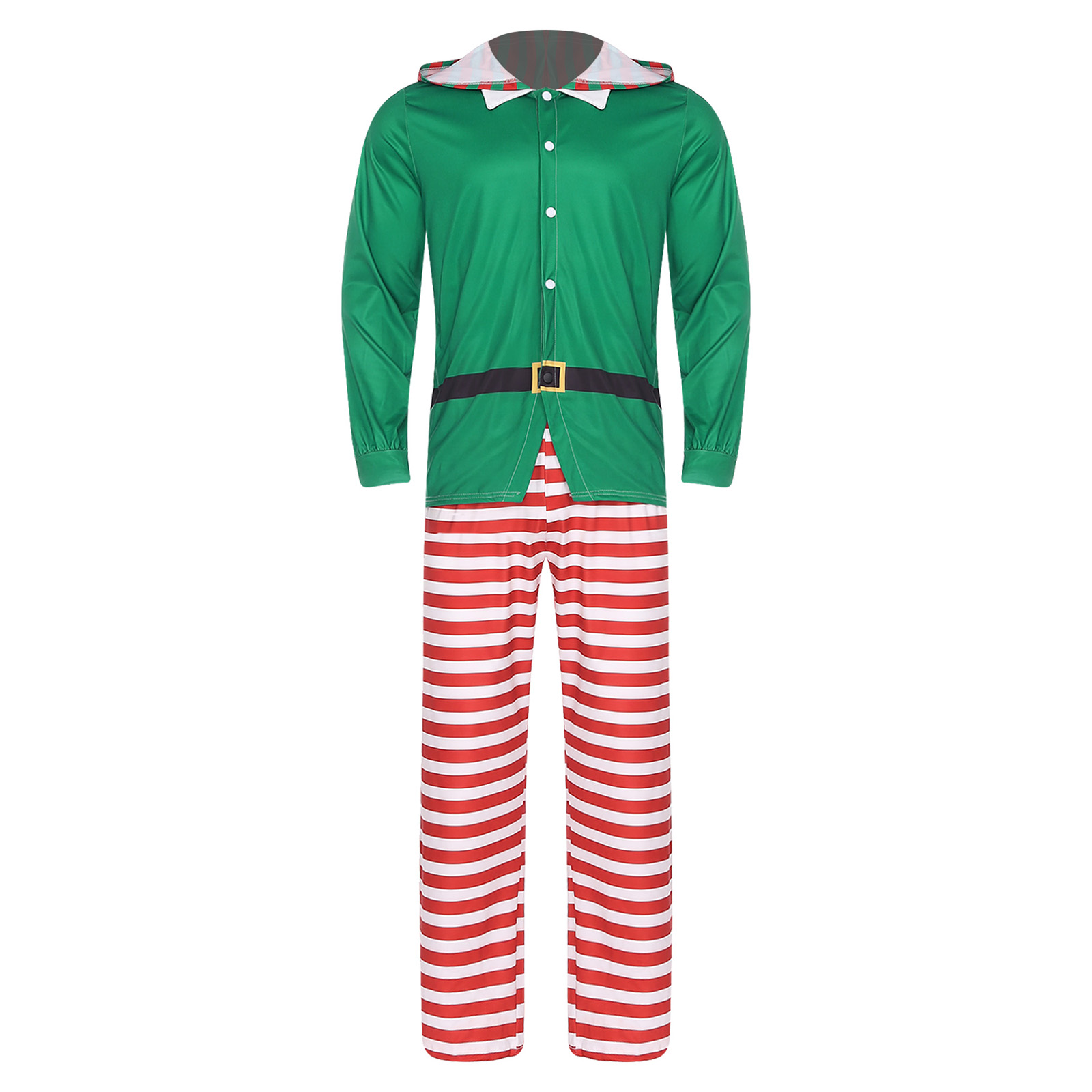 Pijamas de elfo de Navidad par - Elf Costume Christmas reseña y precio