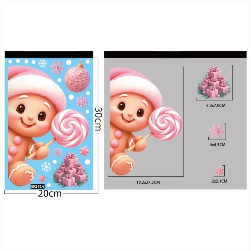 Pegatinas removibles para vent - Snowflake Window Decal reseña y precio
