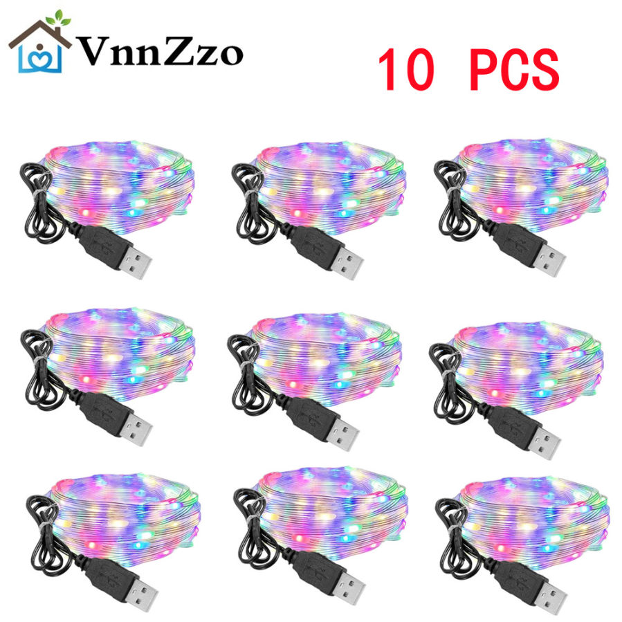 Guirnalda de luces LED USB de  - Led Fairy String Lights reseña y precio