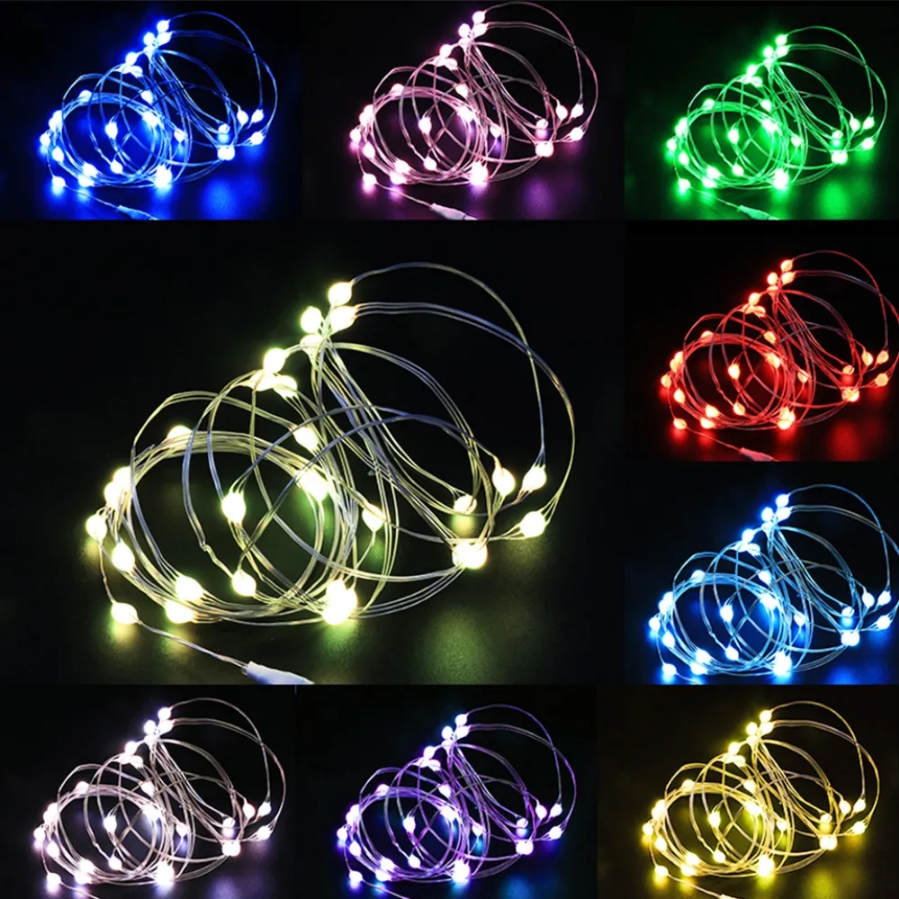 Guirnalda de luces LED USB de  - Led Fairy String Lights reseña y precio