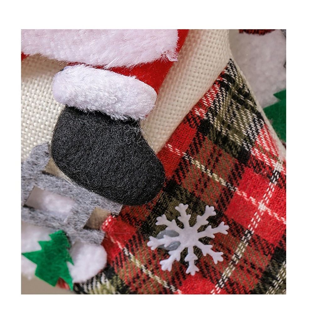 Calcetines Navideños Multicolo - Christmas Stocking Hanging reseña y precio