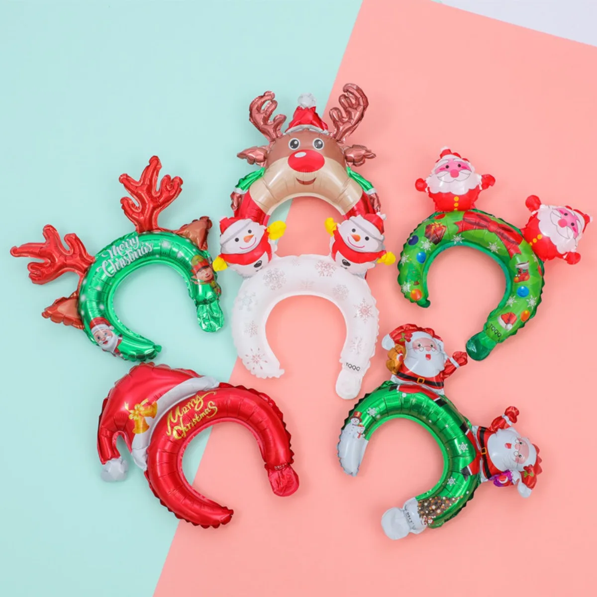 Diademas inflables de Navidad, - Reindeer Antlers Headband reseña y precio