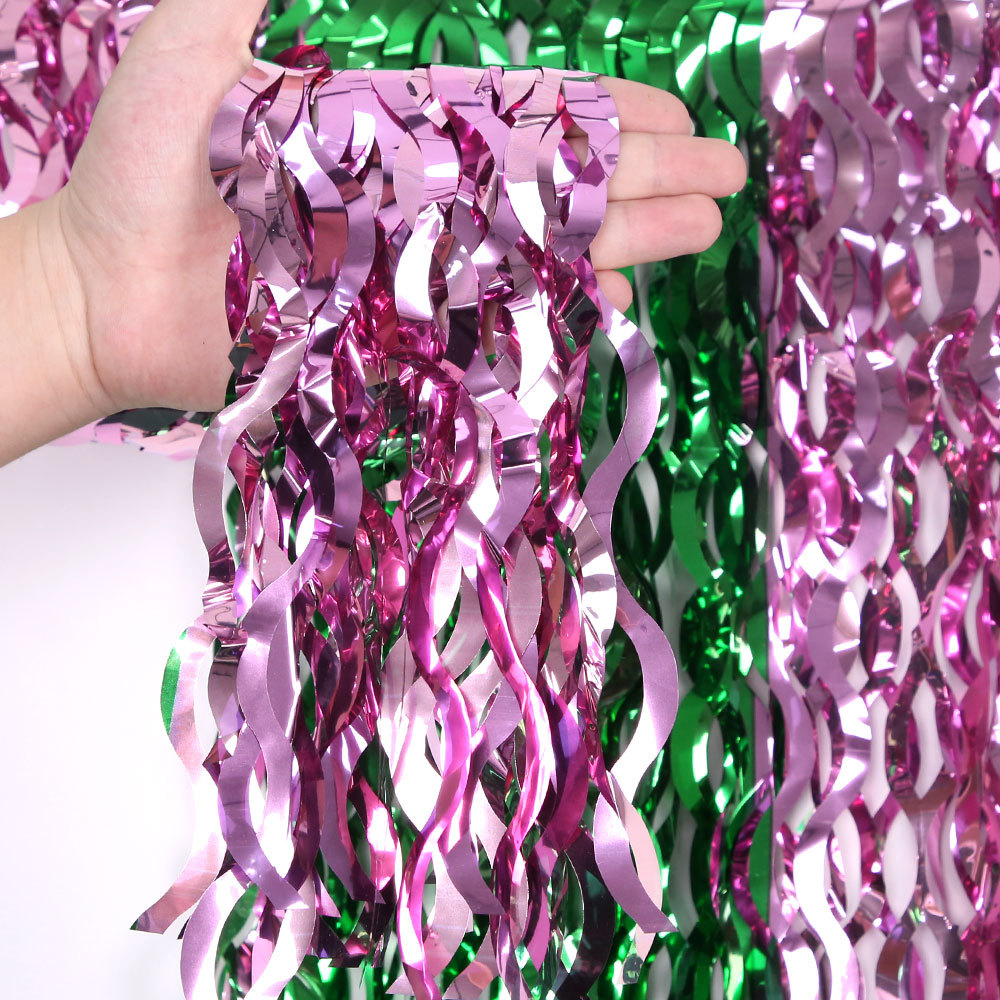Decoración de mesa para fiesta - Tinsel Garland Decoration reseña y precio
