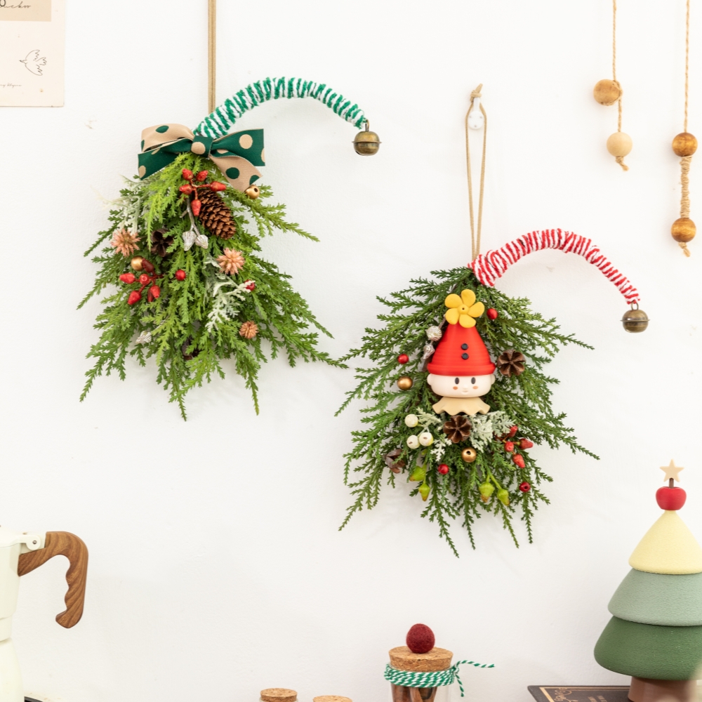 Aguja de pino Artificial, somb - Christmas Wreath Fake reseña y precio