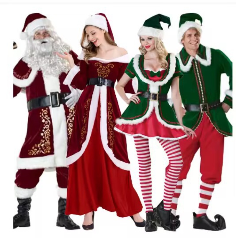Disfraz de Papá Noel para homb - Elf Costume Christmas reseña y precio