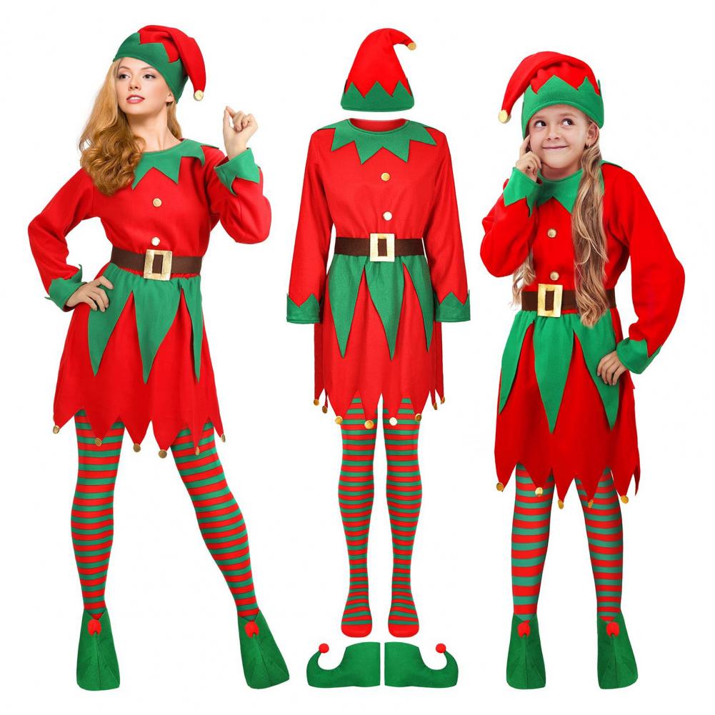 1 Juego de disfraz de elfo de  - Elf Costume Christmas reseña y precio